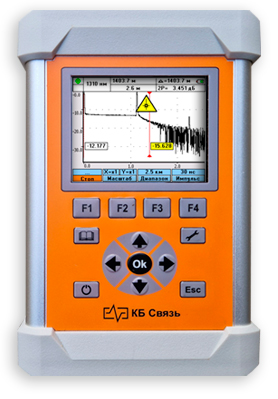 "Квант-3" OTDR  Рефлектометр оптический дБ: 32/30, 34/32, 37/35 + VFL + Ethernet-тестер 