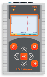 "Юг-4"  ADSL,VDSL-тестер + Рефлектометр + LAN-тестер + Led-фонарь + Генератор 1кГц